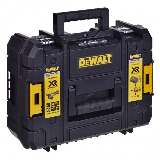 18V DCG405P3 angle grinder DEWALT
