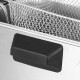 Emerio DF-120482 fryer Double 3 L Stand-alone 2000 W Deep fryer Black, Stainless steel