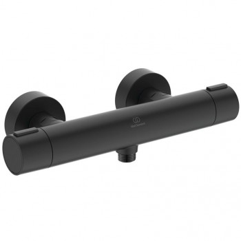 SHOWER MIXER ALU+ BLACK MATT