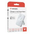 Verbatim Charge 'n' Go Magnetic Wireless Power Bank with stand - 10000 mAh Blue