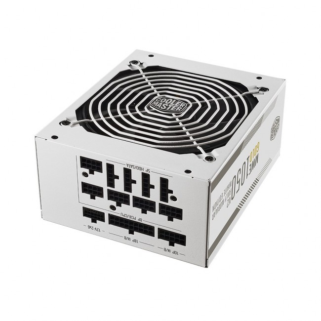 Cooler Master MWE Gold 1050 V2 ATX 3.1 White Edition power supply unit 1050 W 24-pin ATX Cooler Master MWE Gold 1050 V2 ATX 3.1 White Edition power supply unit 1050 W 24-pin ATX