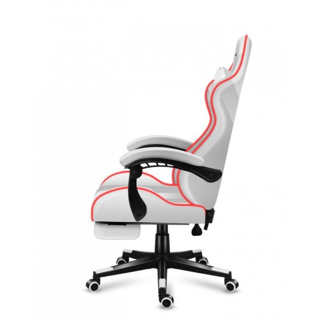 Huzaro FORCE 4.7 PC gaming chair Bucket (cradle) seat White