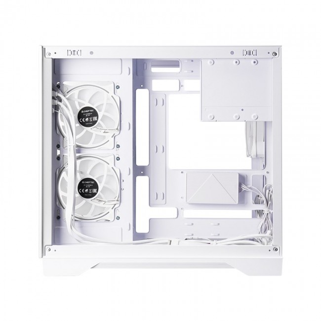 Chieftec GM-30W-TG-OP computer case Cube White