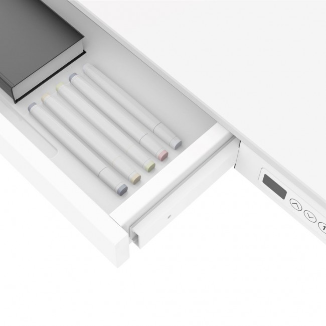 ACTIVEJET desk with electric height adjustment 120x60 ET119S white