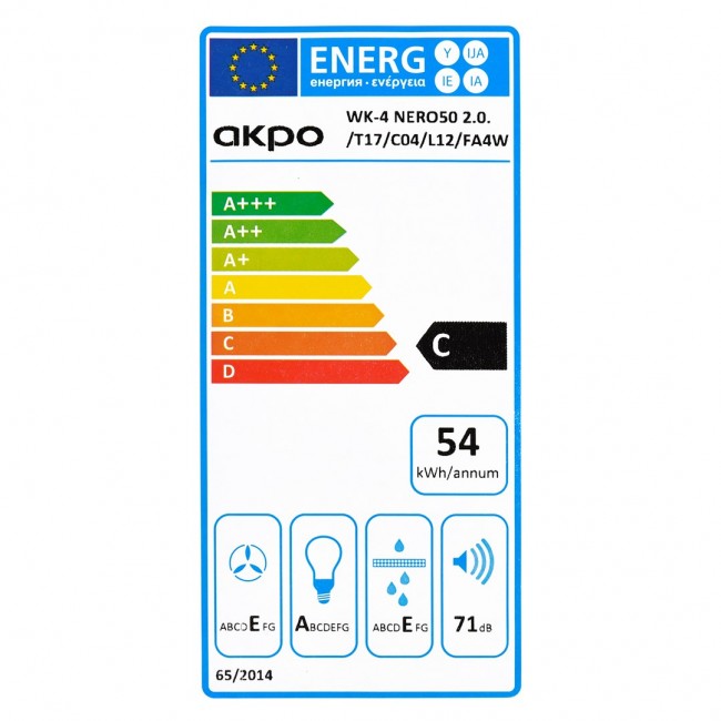 AKPO WK-4 NERO LINE 2.0 50 BLACK T300 LED linear hood/actuator AKPO WK-4 NERO LINE 2.0 50 BLACK T300 LED linear hood/actuator