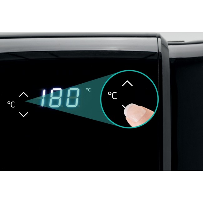 Gorenje AF1700DB Single 5 L Built-in 1700 W Hot air fryer Black, Metallic