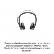 HP Poly Voyager Focus 2 Microsoft Teams Certified USB-C-C Headset +USB-C/A Adapter +Charging Stand