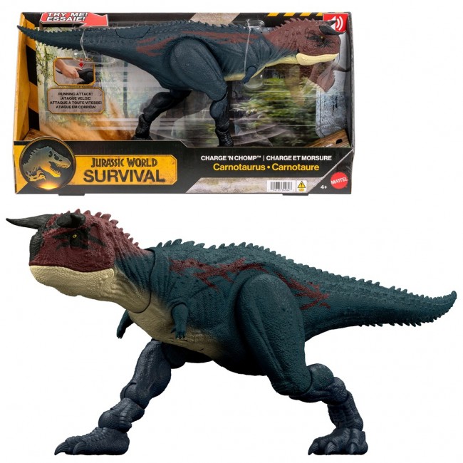 Jurassic World CHARGE 'N CHOMP Carnotaurus