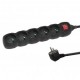 Esperanza ELK214K power extension 1.5 m 5 AC outlet(s) Indoor Black Esperanza ELK214K power extension 1.5 m 5 AC outlet(s) Indoor Black