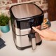 Tefal Easy Fry & Grill EY505D Single 4.2 L Stand-alone 1550 W Hot air fryer Stainless steel Tefal Easy Fry & Grill EY505D Single 4.2 L Stand-alone 1550 W Hot air fryer Stainless steel