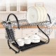 Dish drying rack 53 cm MR-1025-53-BLACK Maestro Dish drying rack 53 cm MR-1025-53-BLACK Maestro