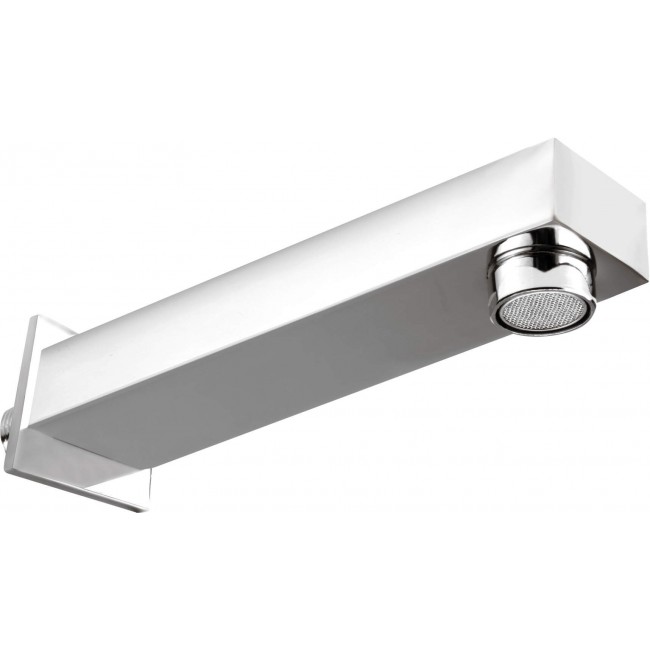 Square bathtub spout - 176 mm Square bathtub spout - 176 mm