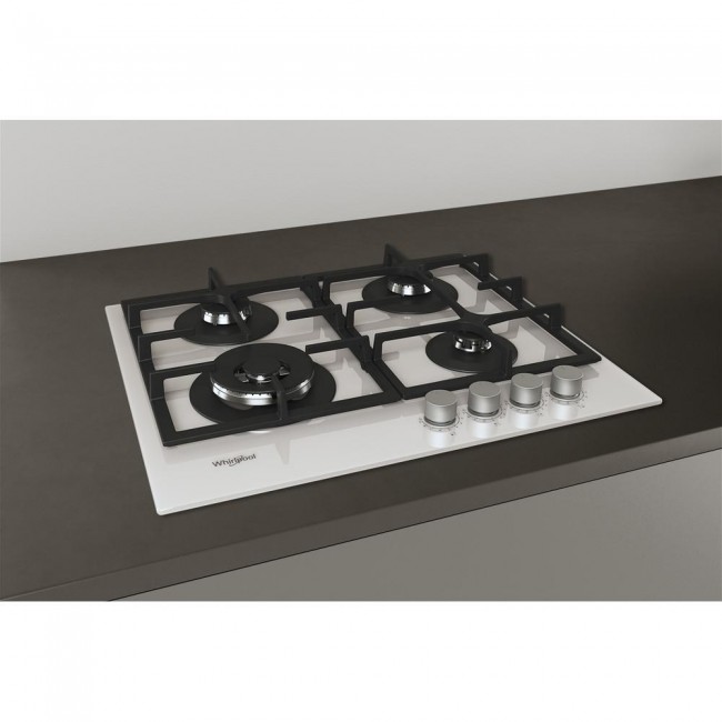 Whirlpool AKTL629/WH White Built-in 59 cm Gas 4 zone(s)
