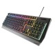 Gaming Keyboard GENESIS RHOD 300 RGB Black USB ES (Spanish) Gaming Keyboard GENESIS RHOD 300 RGB Black USB ES (Spanish)
