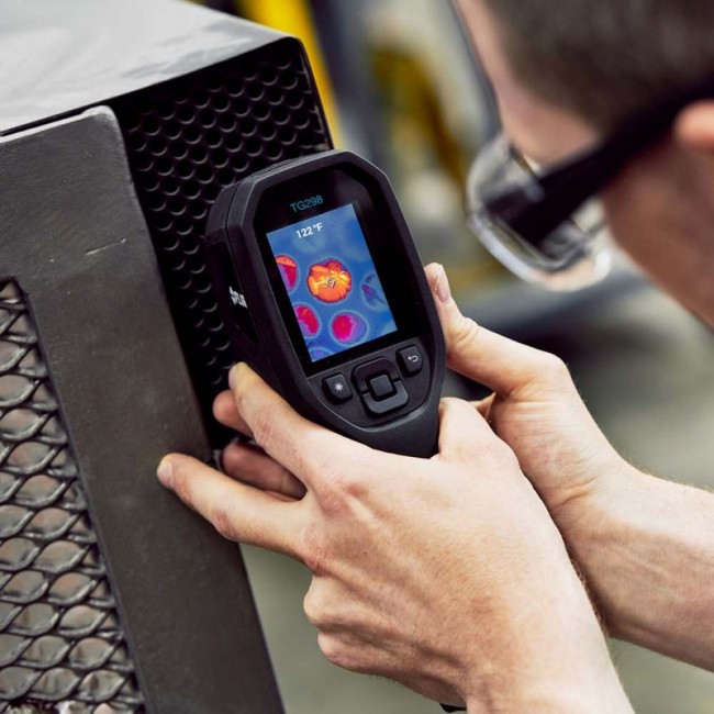 FLIR TG298 W rmebildkamera -25 bis+1080 C Black Built-in display LCD 320 x 240 pixels