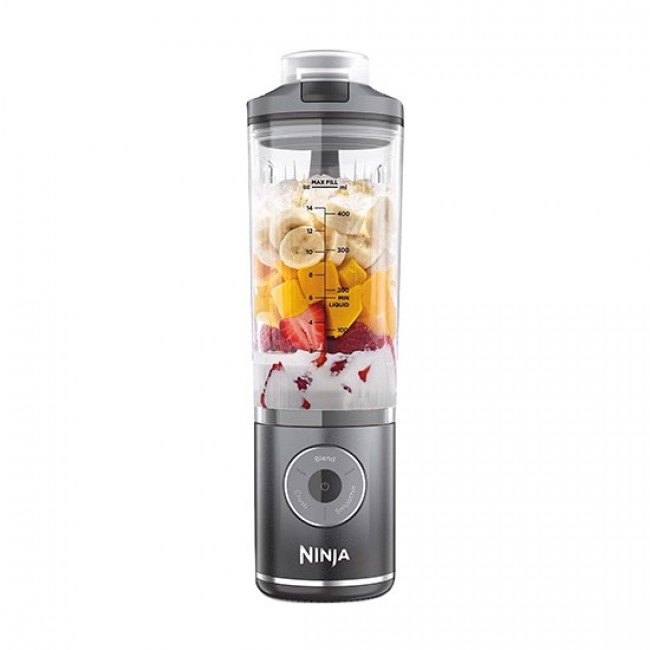 Ninja BC251EUGY blender 0.57 L Portable blender Grey, Transparent Ninja BC251EUGY blender 0.57 L Portable blender Grey, Transparent
