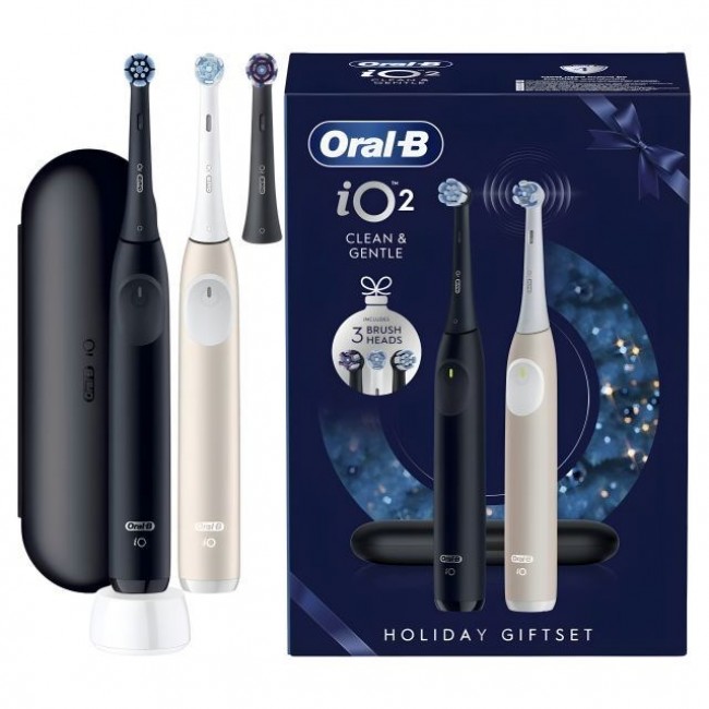 ORAL-B IO2 DUO XMAS TOOTHBRUSH SET