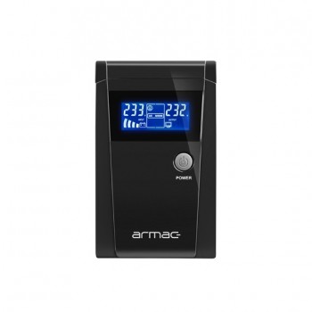 Armac O/850F/LCD uninterruptible power supply (UPS) Line-Interactive 0.85 kVA 450 W 2 AC outlet(s)