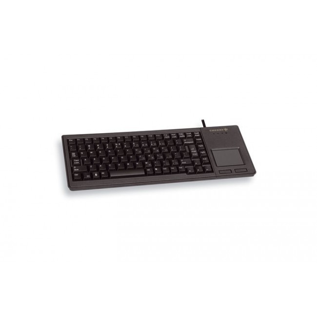 CHERRY XS Touchpad keyboard Universal USB QWERTZ German Black