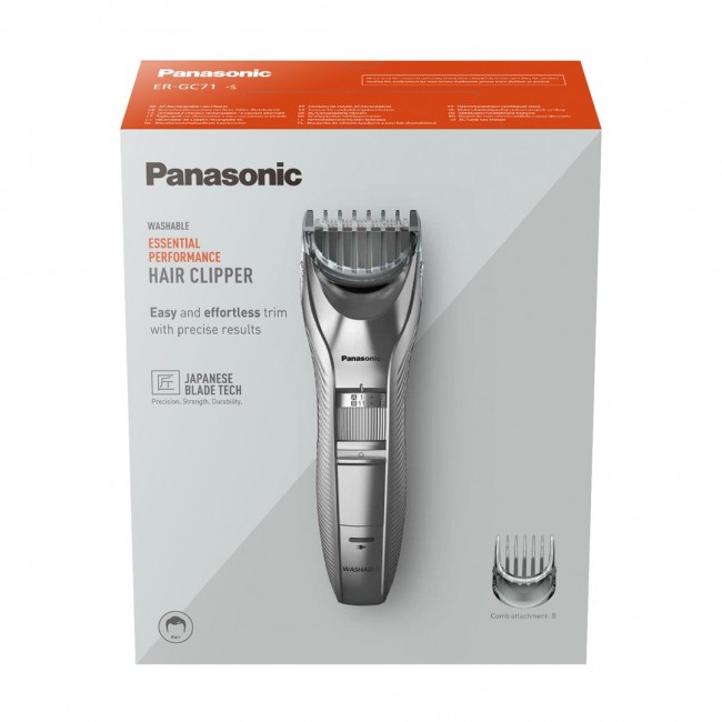 Panasonic ER-GC71-S503 hair trimmers/clipper Silver 38 Panasonic ER-GC71-S503 hair trimmers/clipper Silver 38