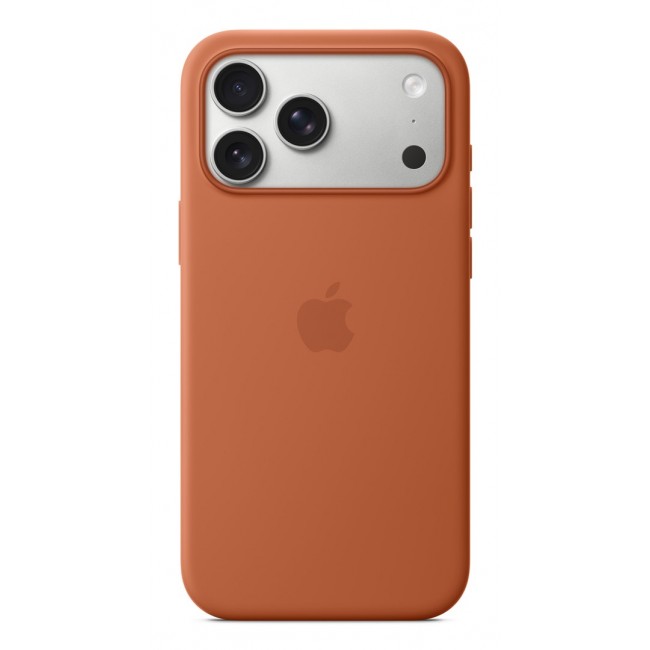 Apple iPhone 17 Pro Max Silicone Case with MagSafe Terra Cotta