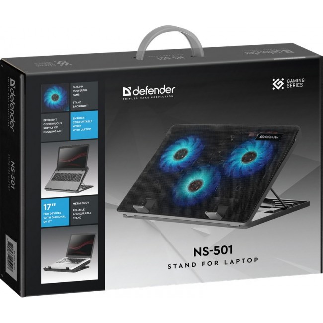 Defender NS-501 laptop cooling pad 43.2 cm (17