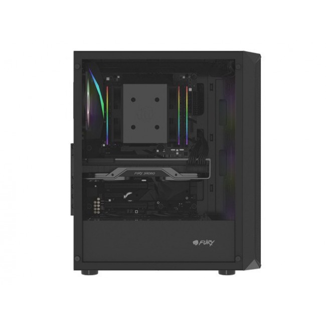 FURY SHOBO SH4F RGB MIDI TOWER WITH WINDOW BLACK