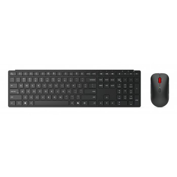Lenovo 4X31S04810 keyboard Mouse included Office RF Wireless + Bluetooth US English Black