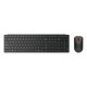Lenovo 4X31S04810 keyboard Mouse included Office RF Wireless + Bluetooth US English Black