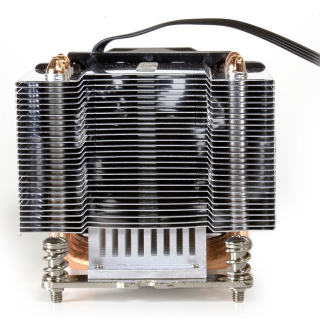 Dynatron A24 computer cooling system Processor Cooler 6 cm Black, Silver 1 pc(s)