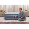 Bestway Tritech Air Mattress Queen with Built-in AC Pump and Antimicrobial Coating 2.03 m x 1.52 m x 51 cm