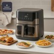 Black+Decker BXAF8001E 1700 W 8 L oil-free deep fryer, black