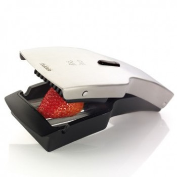 GEFU Tari slicer Manual Black, White Plastic, Stainless steel