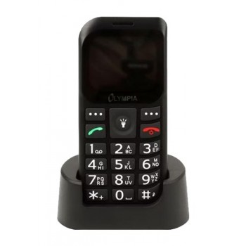Olympia Mobiltelefon BELLA+ Gro tasten schwarz