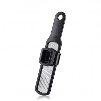GEFU 50472 grater Flat grater Black, Stainless steel