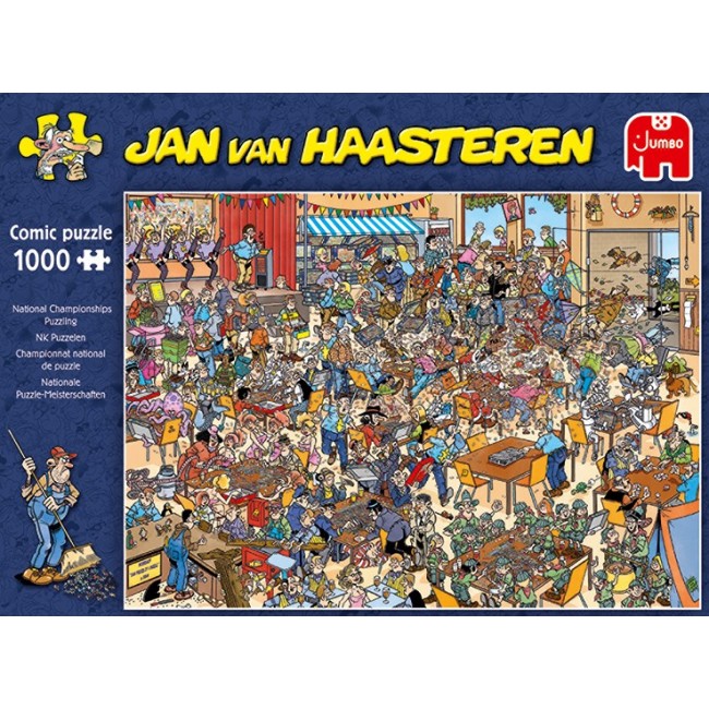 Jan van Haasteren National Championships Puzzling 1000 pieces