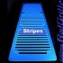 AC Ryan RadGrillz - Stripes 3x120 Acryl UVBlue