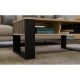 MODERN 2P SLIM ARTISAN COFFEE TABLE WITH BLACK LEGS MODERN 2P SLIM ARTISAN COFFEE TABLE WITH BLACK LEGS