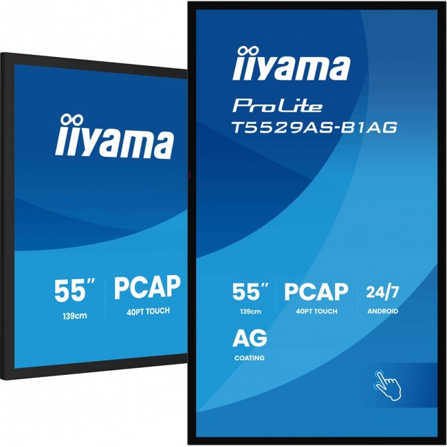 iiyama T5529AS-B1AG Signage Display Kiosk design 138.7 cm (54.6