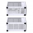 Jonsbo D41 Screen ATX Case, Tempered Glass - white