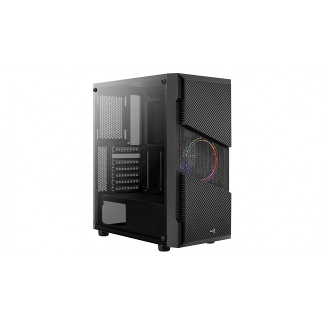 Aerocool Menace Saturn FRGB Midi Tower Black
