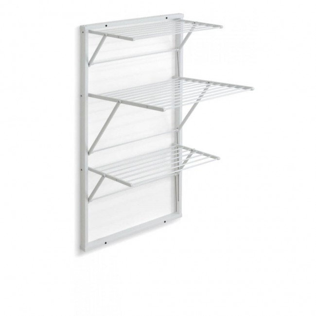 ARREDAMENTI KARIM Wall-mounted drying rack - 63 x68 cm, White ARREDAMENTI KARIM Wall-mounted drying rack - 63 x68 cm, White