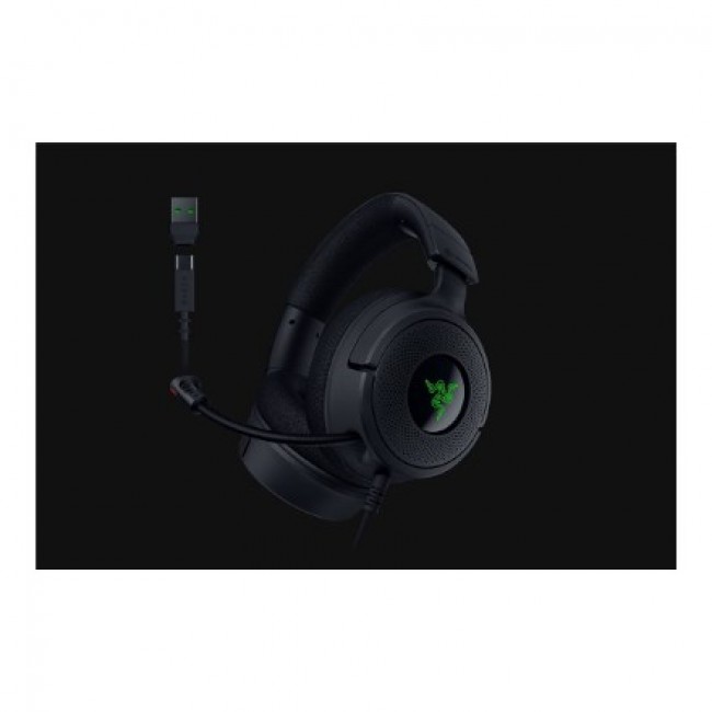 Razer Kraken V4 X Headset Wired Head-band Gaming USB Type-C / USB Type-A Black Razer Kraken V4 X Headset Wired Head-band Gaming USB Type-C / USB Type-A Black