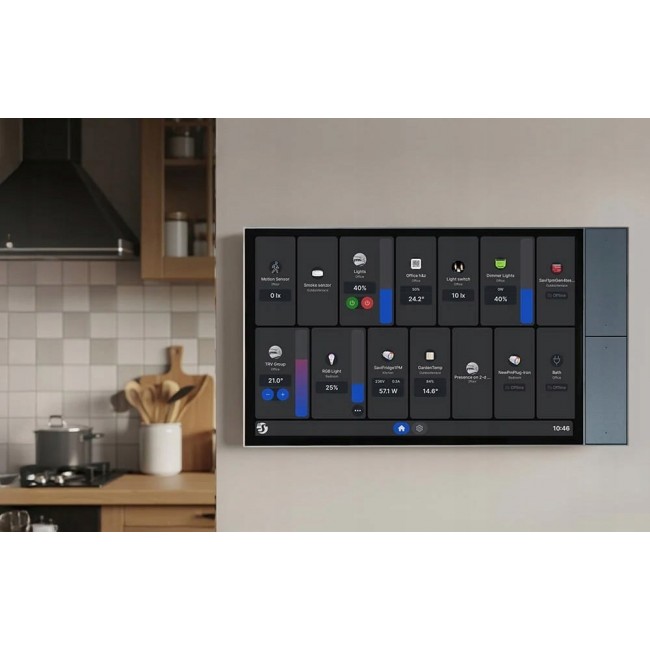 Shelly Wall Display XL Control Panel, Grey