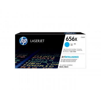 HP 656X High Yield Cyan Original LaserJet Toner Cartridge