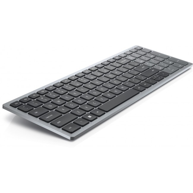 DELL KB740 keyboard RF Wireless + Bluetooth QWERTY English Grey, Black