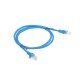 Lanberg Patchcord RJ45, Cat. 5e, UTP, 1m, Blue Lanberg Patchcord RJ45, Cat. 5e, UTP, 1m, Blue