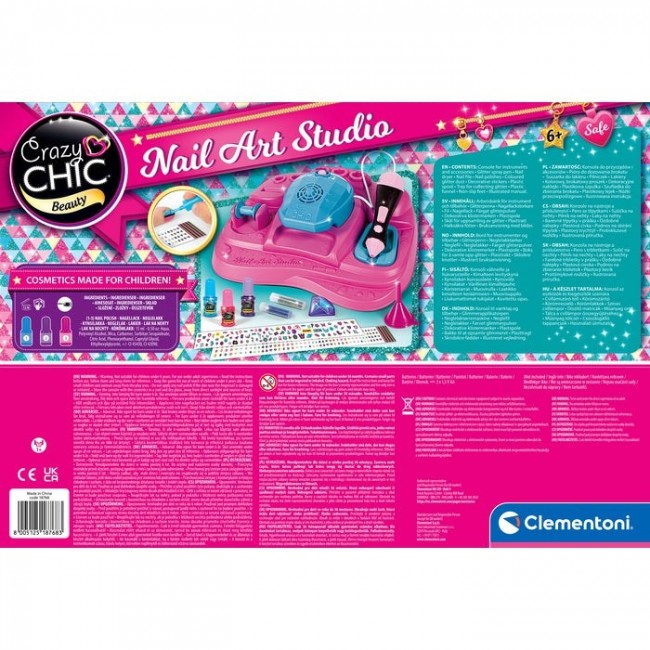 Clementoni Crazy chic. Nail Studio 18768 Clementoni Crazy chic. Nail Studio 18768
