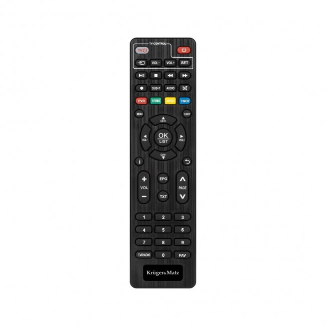 KRUGER & MATZ mini Tuner DVB-T2 H.265 HEVC KM9999 KRUGER & MATZ mini Tuner DVB-T2 H.265 HEVC KM9999