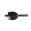 Tactical multifunctional shovel AZYMUT Trapper black +pack